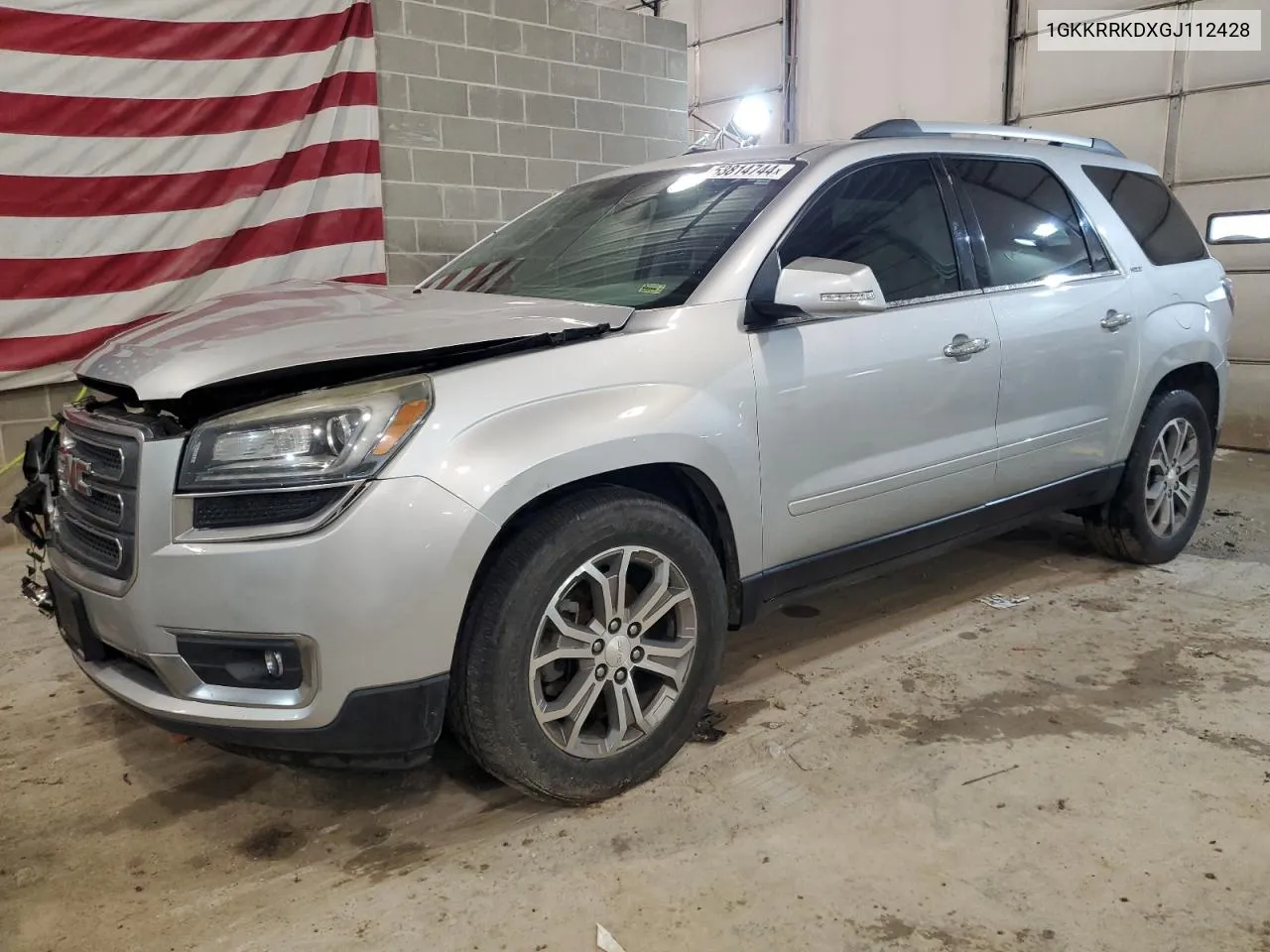 2016 GMC Acadia Slt-1 VIN: 1GKKRRKDXGJ112428 Lot: 53814744