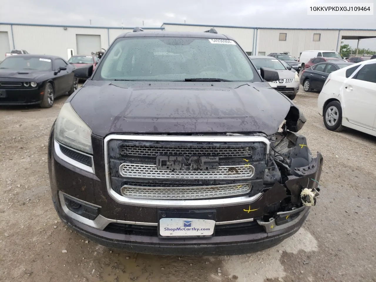 1GKKVPKDXGJ109464 2016 GMC Acadia Sle