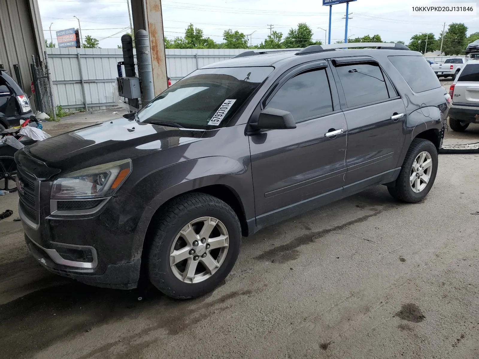 2016 GMC Acadia Sle VIN: 1GKKVPKD2GJ131846 Lot: 57937014