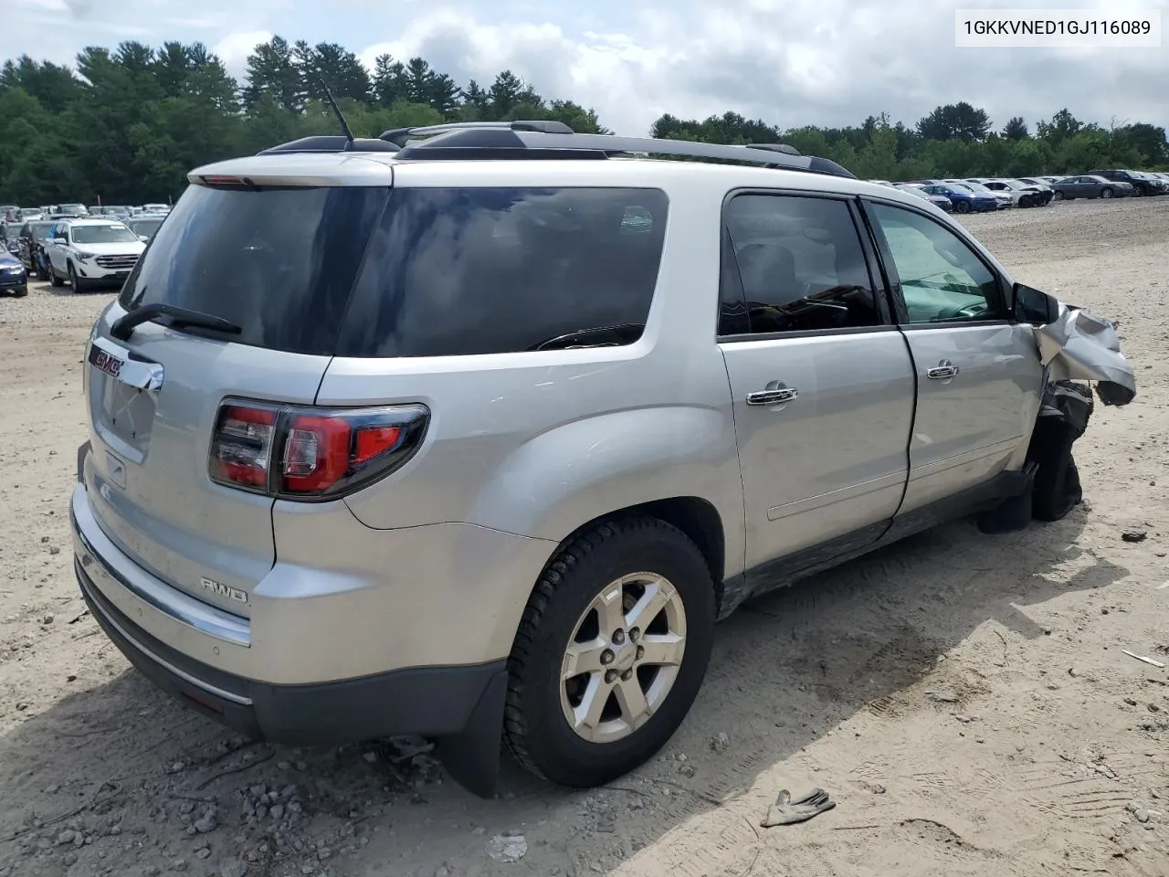 2016 GMC Acadia Sle VIN: 1GKKVNED1GJ116089 Lot: 61617014