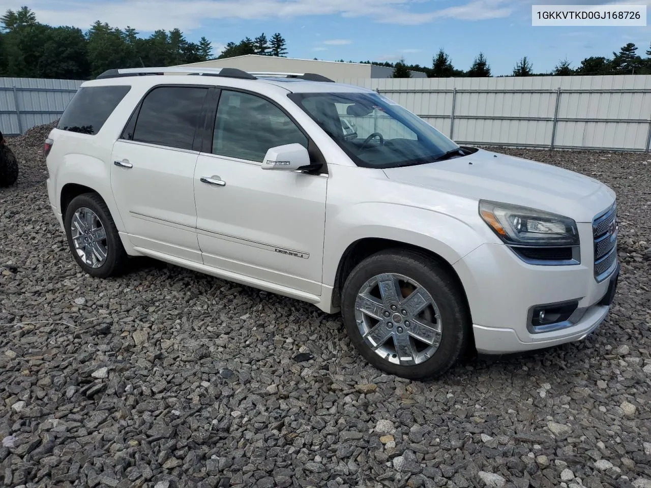 1GKKVTKD0GJ168726 2016 GMC Acadia Denali