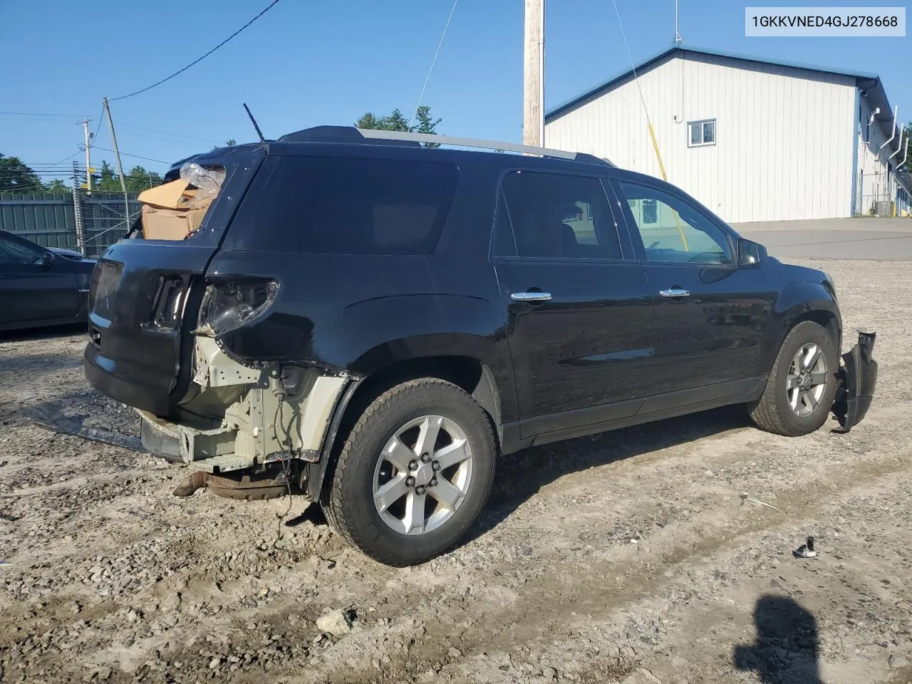 2016 GMC Acadia Sle VIN: 1GKKVNED4GJ278668 Lot: 63259654