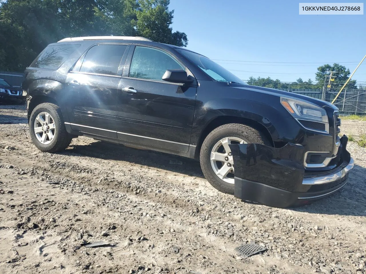 2016 GMC Acadia Sle VIN: 1GKKVNED4GJ278668 Lot: 63259654