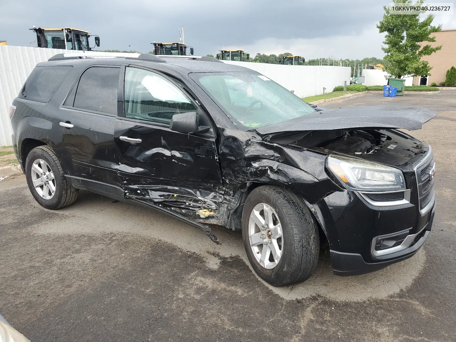 2016 GMC Acadia Sle VIN: 1GKKVPKD4GJ236727 Lot: 64187114