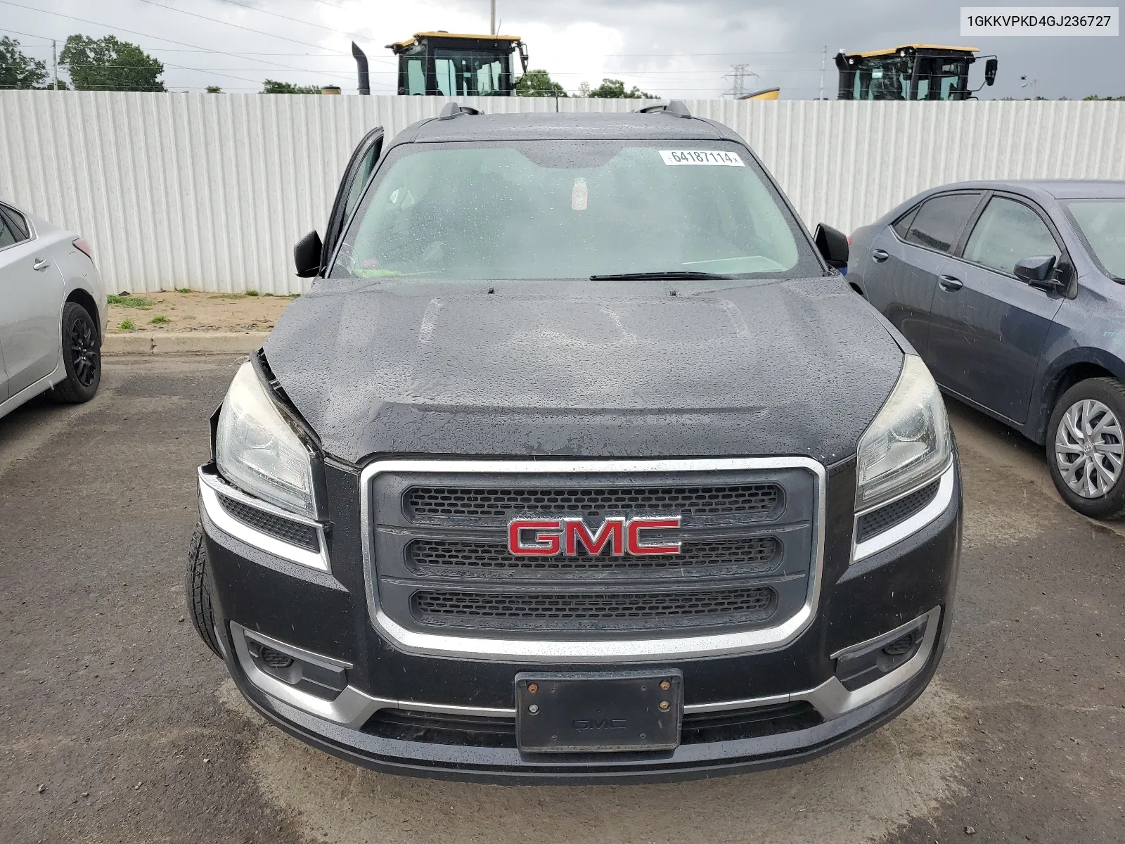 2016 GMC Acadia Sle VIN: 1GKKVPKD4GJ236727 Lot: 64187114