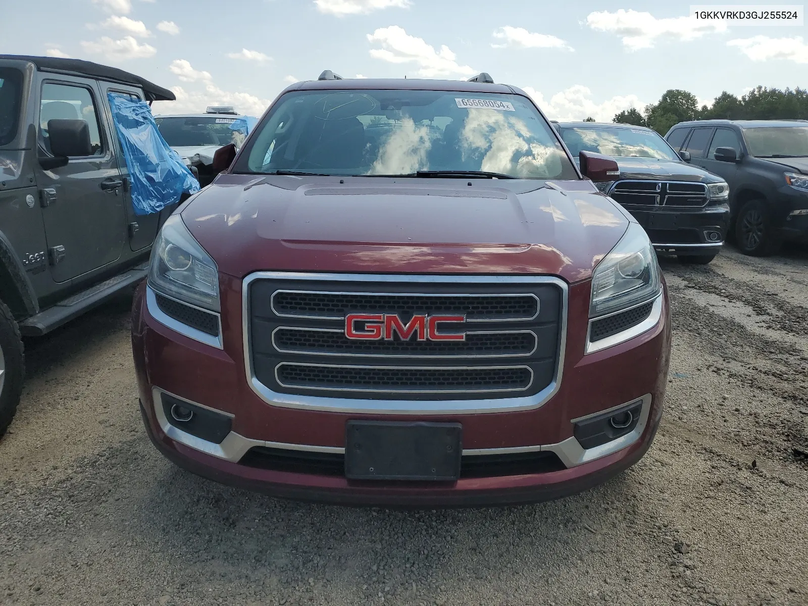 2016 GMC Acadia Slt-1 VIN: 1GKKVRKD3GJ255524 Lot: 65668054