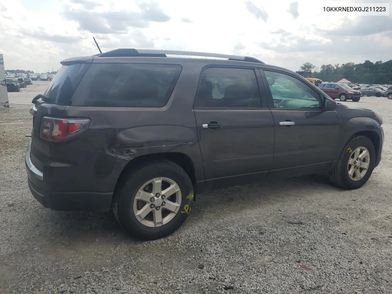 2016 GMC Acadia Sle VIN: 1GKKRNEDXGJ211223 Lot: 65838824