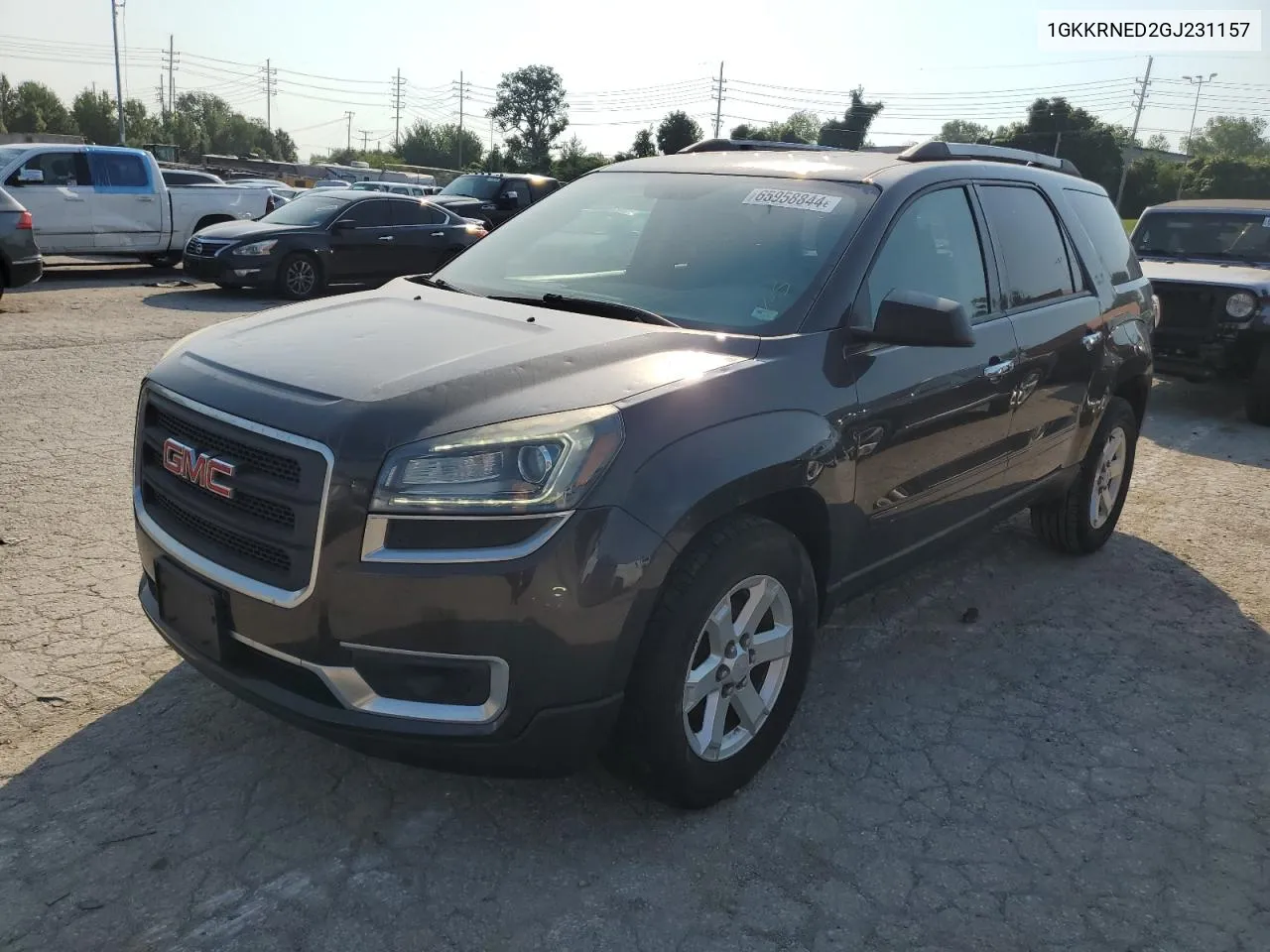 1GKKRNED2GJ231157 2016 GMC Acadia Sle