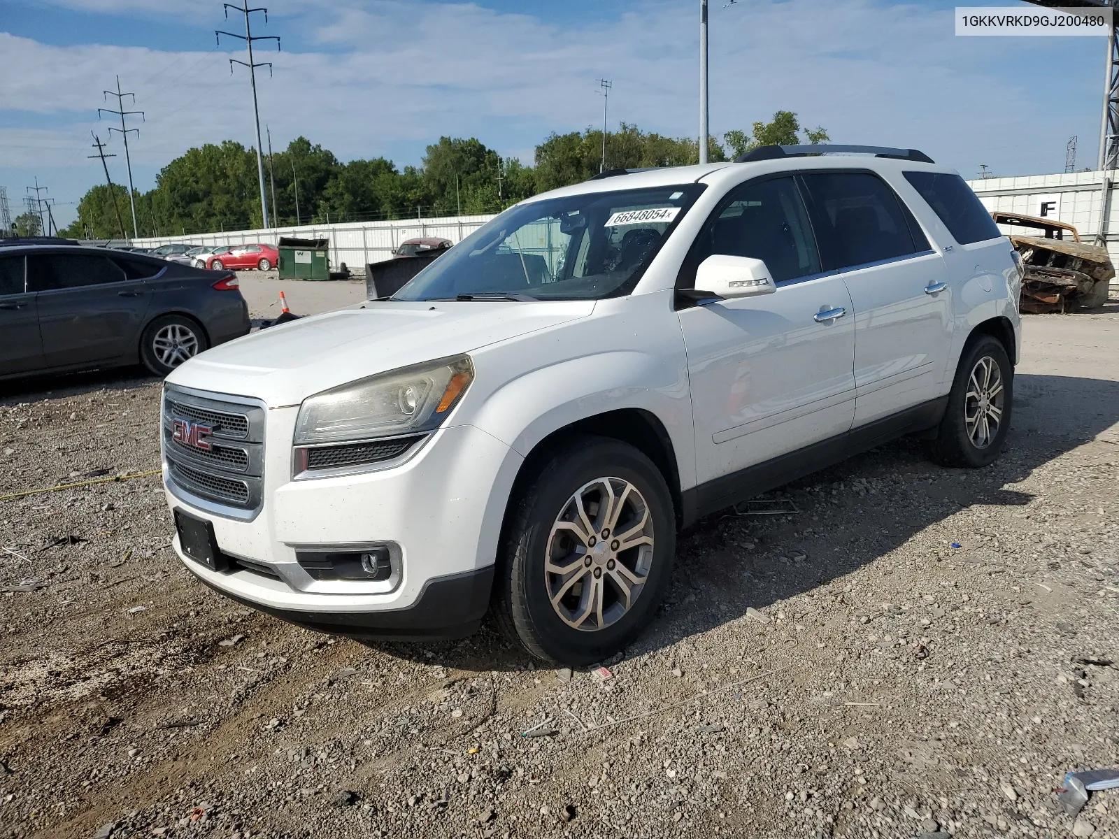 2016 GMC Acadia Slt-1 VIN: 1GKKVRKD9GJ200480 Lot: 66848054