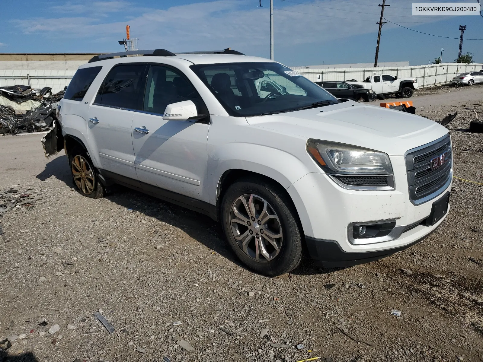 2016 GMC Acadia Slt-1 VIN: 1GKKVRKD9GJ200480 Lot: 66848054