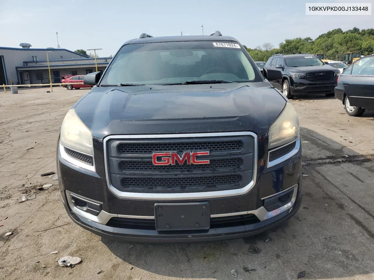 2016 GMC Acadia Sle VIN: 1GKKVPKD0GJ133448 Lot: 67671924