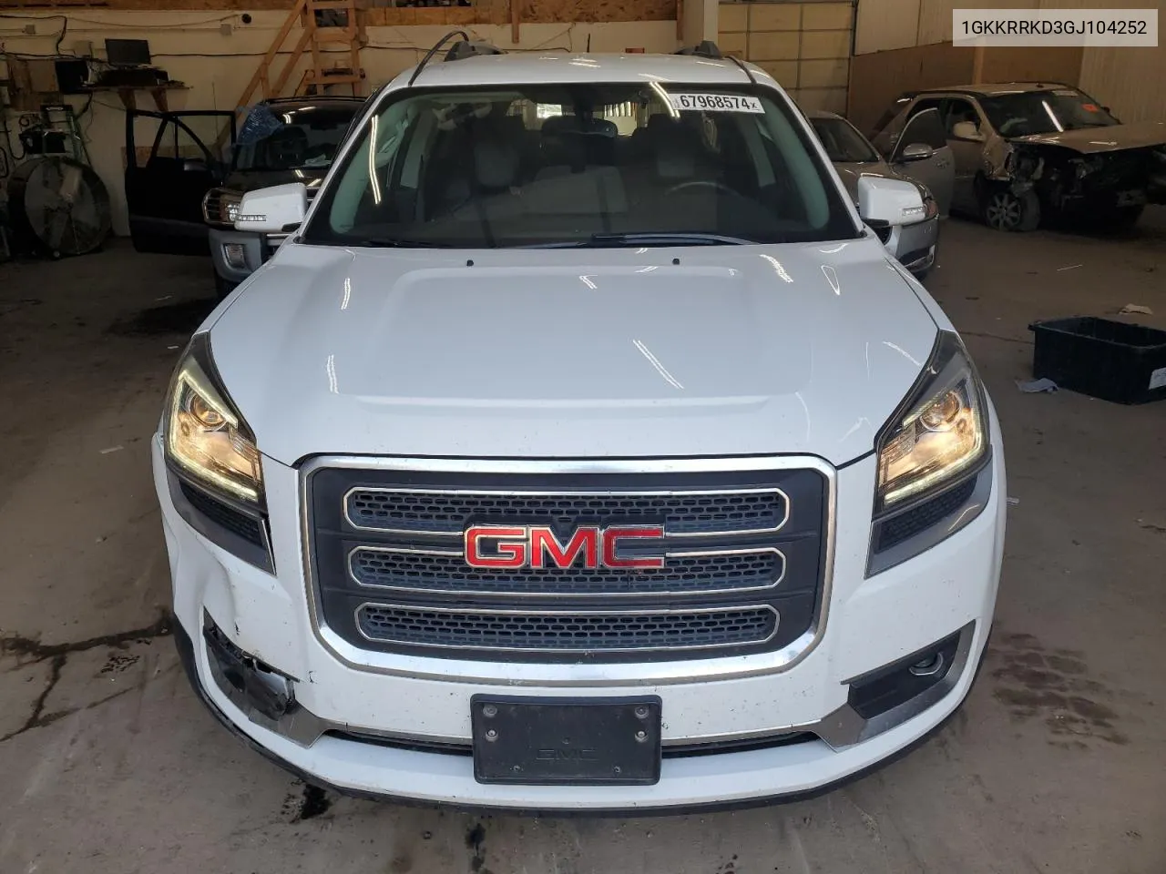 1GKKRRKD3GJ104252 2016 GMC Acadia Slt-1