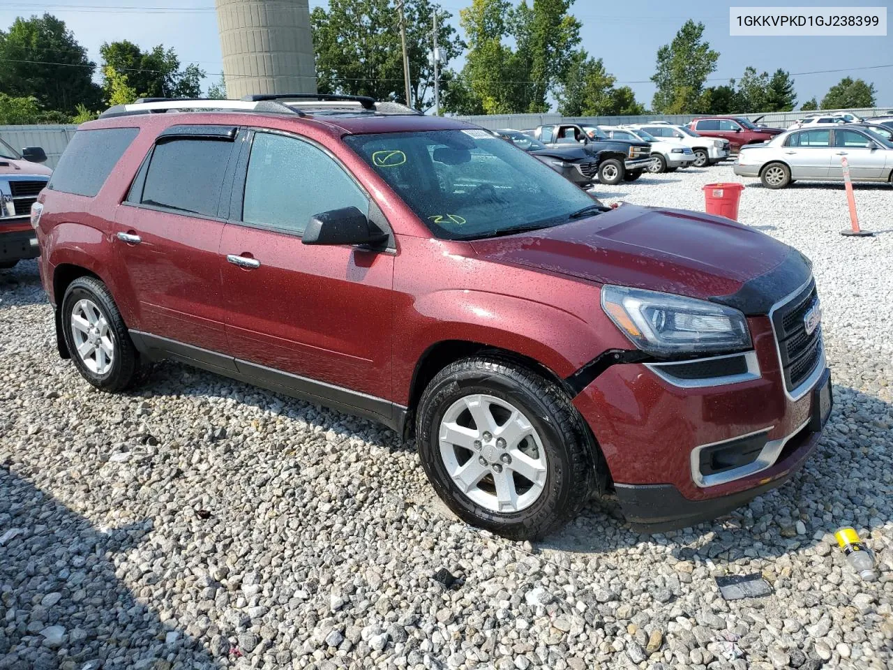 2016 GMC Acadia Sle VIN: 1GKKVPKD1GJ238399 Lot: 68080144