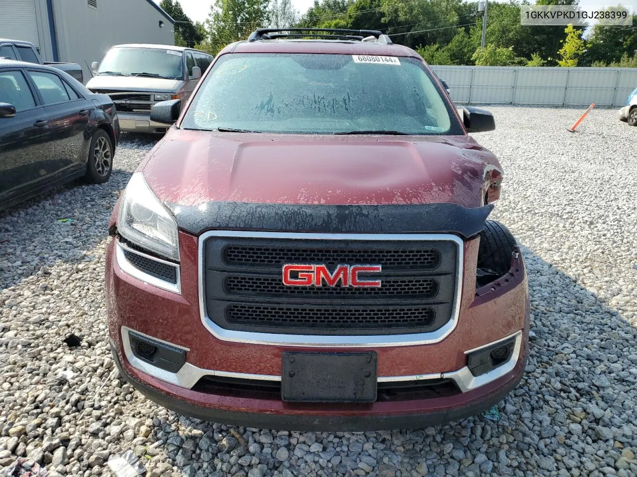 2016 GMC Acadia Sle VIN: 1GKKVPKD1GJ238399 Lot: 68080144