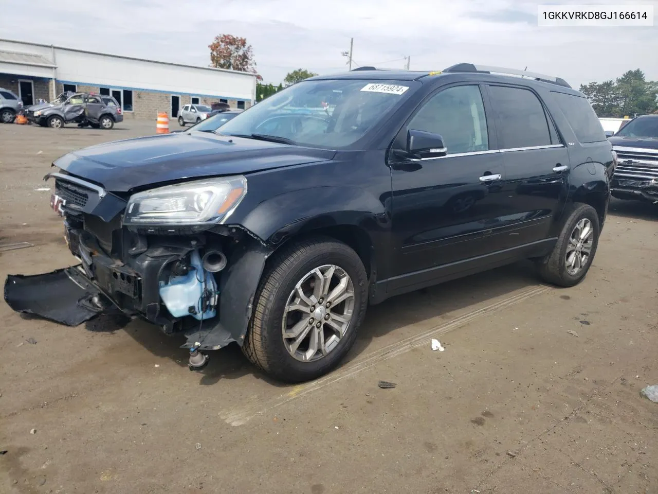 1GKKVRKD8GJ166614 2016 GMC Acadia Slt-1