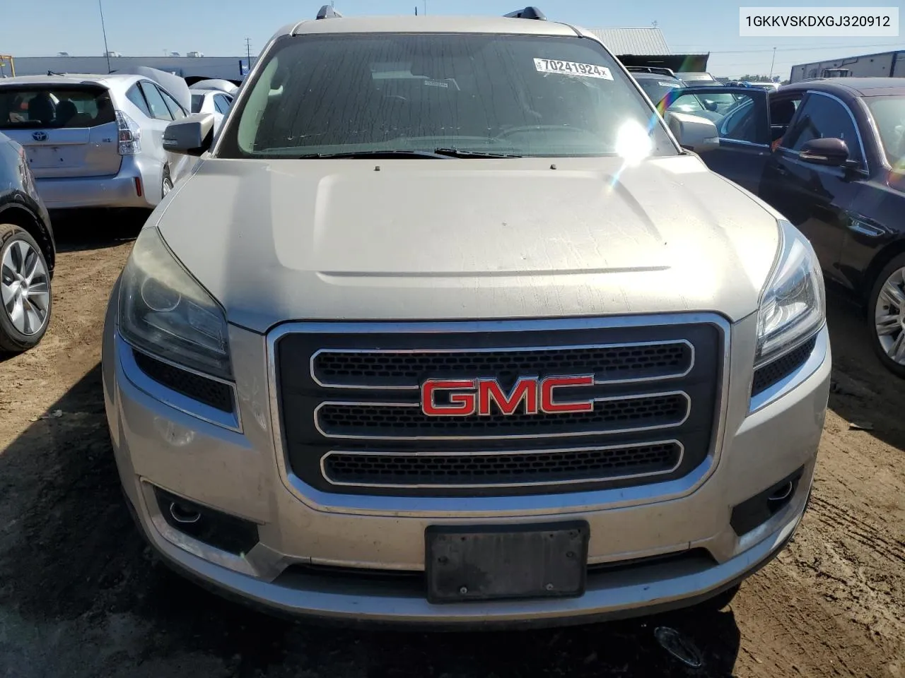 2016 GMC Acadia Slt-2 VIN: 1GKKVSKDXGJ320912 Lot: 70241924