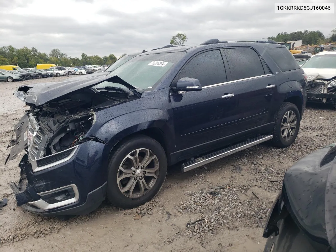 2016 GMC Acadia Slt-1 VIN: 1GKKRRKD5GJ160046 Lot: 71284364