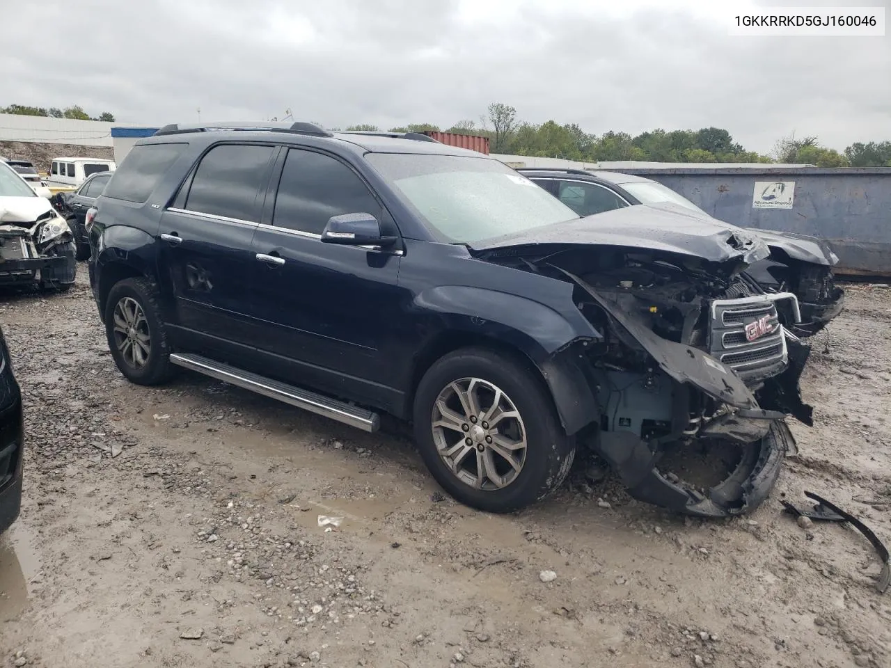 2016 GMC Acadia Slt-1 VIN: 1GKKRRKD5GJ160046 Lot: 71284364