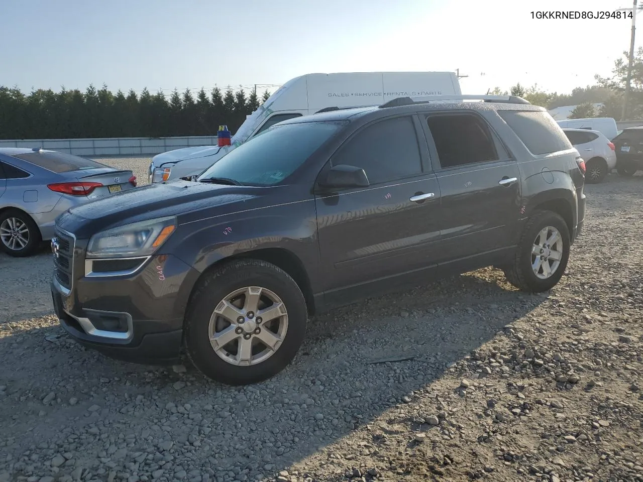 2016 GMC Acadia Sle VIN: 1GKKRNED8GJ294814 Lot: 71289544