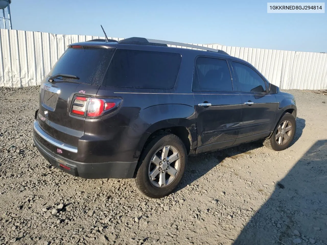 2016 GMC Acadia Sle VIN: 1GKKRNED8GJ294814 Lot: 71289544