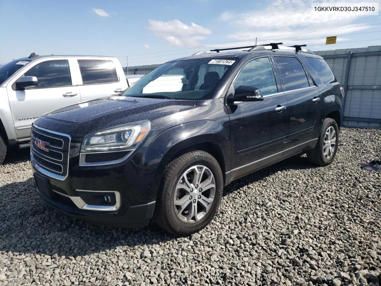 2016 GMC Acadia Slt-1 VIN: 1GKKVRKD3GJ347510 Lot: 71801264