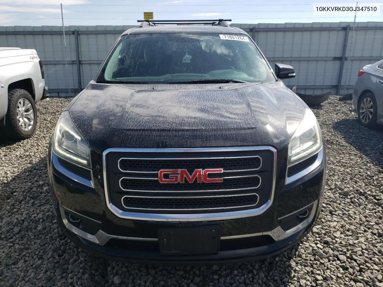 2016 GMC Acadia Slt-1 VIN: 1GKKVRKD3GJ347510 Lot: 71801264