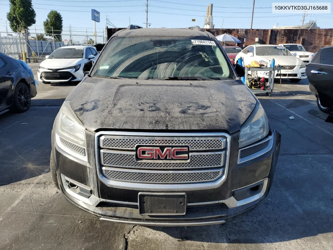 2016 GMC Acadia Denali VIN: 1GKKVTKD3GJ165688 Lot: 71984114