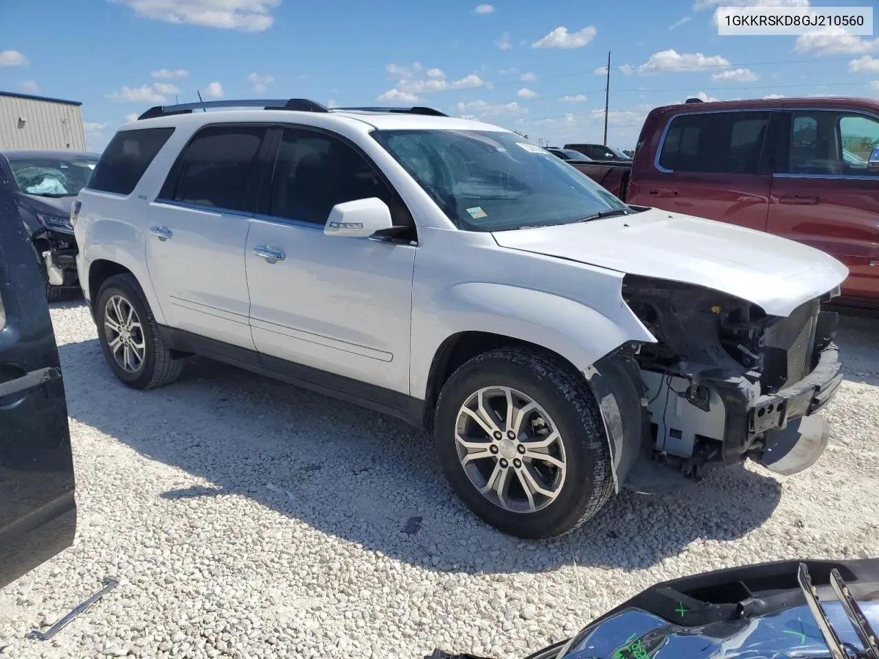 2016 GMC Acadia Slt-2 VIN: 1GKKRSKD8GJ210560 Lot: 72080924