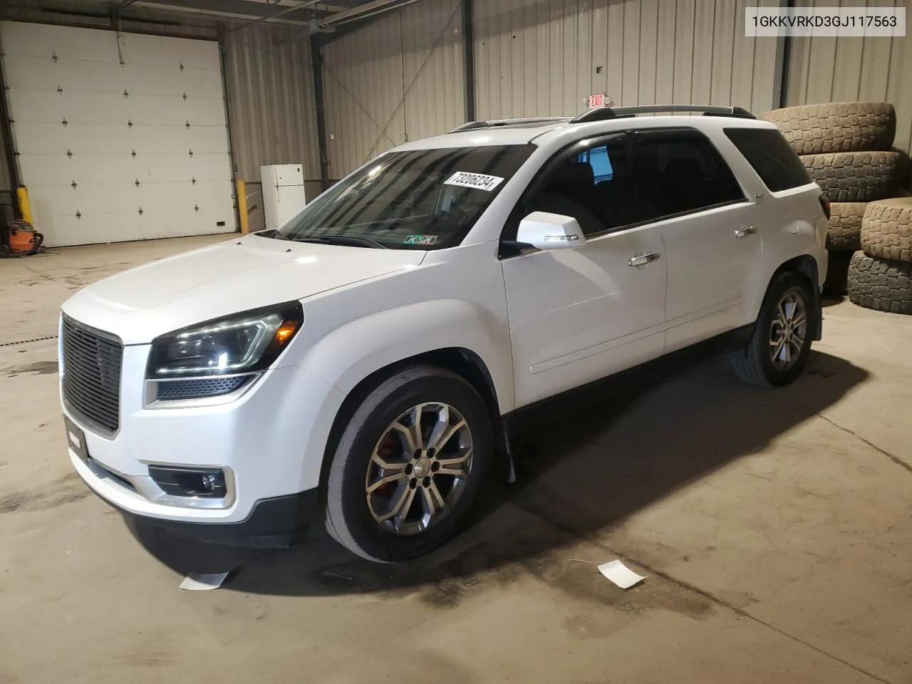 2016 GMC Acadia Slt-1 VIN: 1GKKVRKD3GJ117563 Lot: 73206234