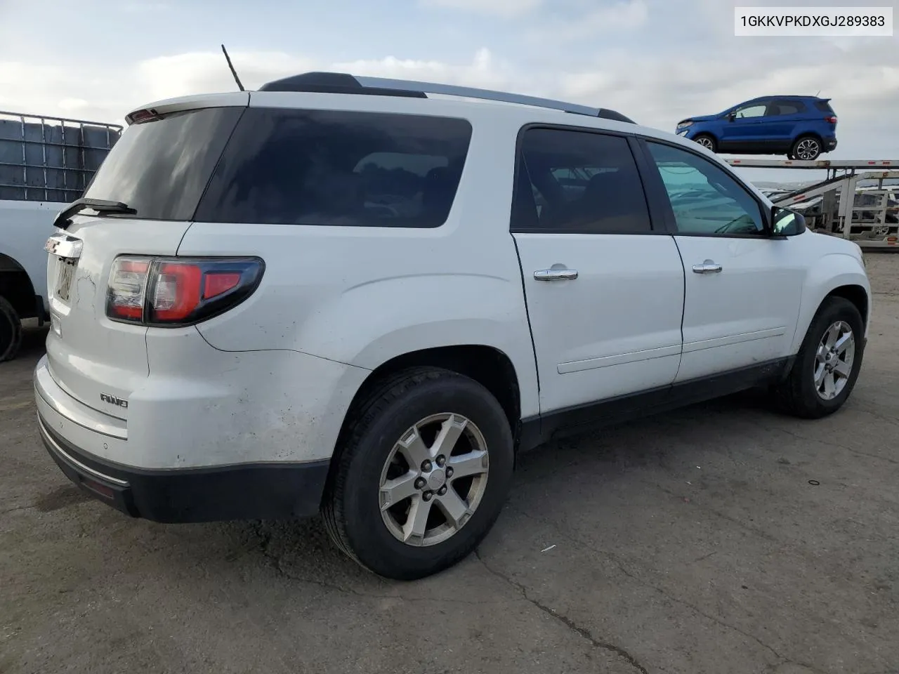 2016 GMC Acadia Sle VIN: 1GKKVPKDXGJ289383 Lot: 73794794