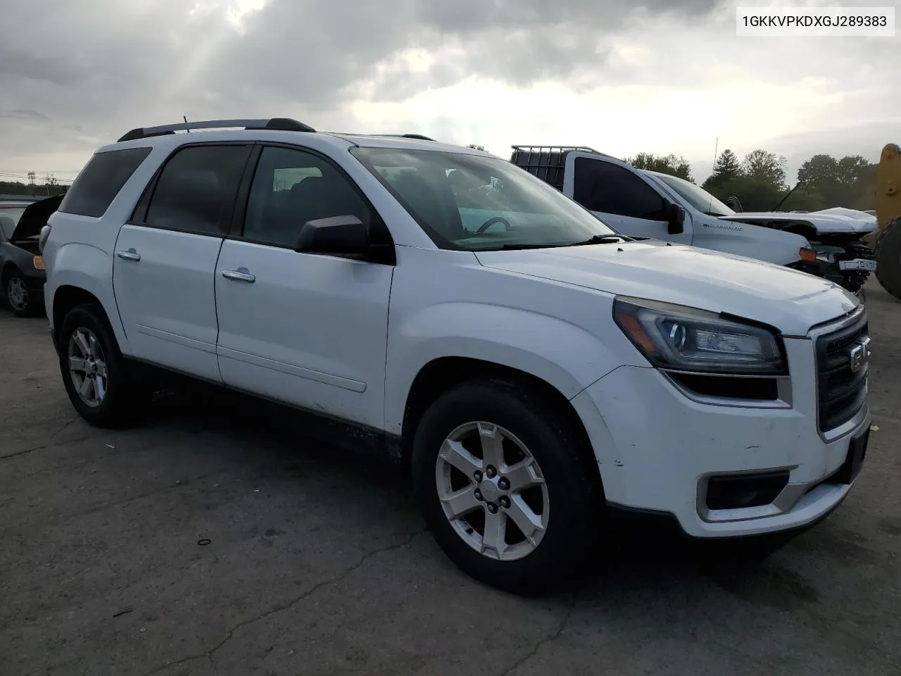 2016 GMC Acadia Sle VIN: 1GKKVPKDXGJ289383 Lot: 73794794