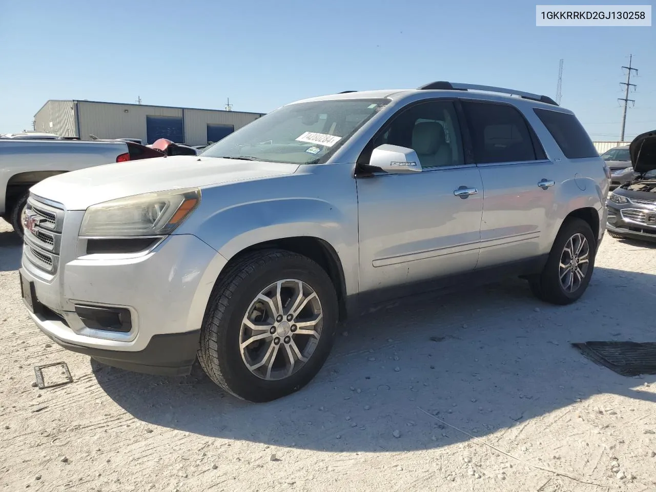 2016 GMC Acadia Slt-1 VIN: 1GKKRRKD2GJ130258 Lot: 74280284