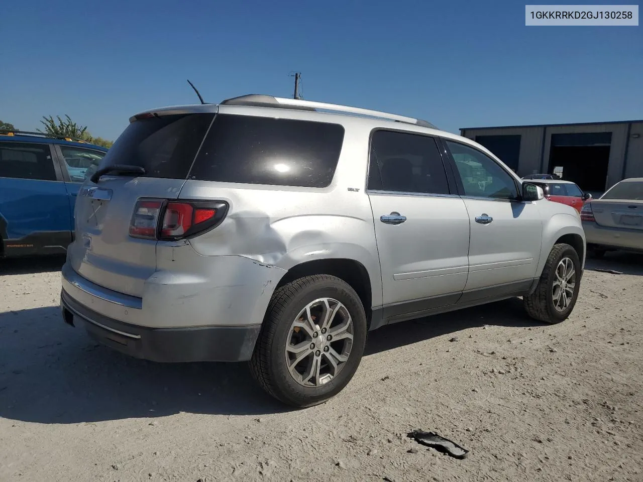 2016 GMC Acadia Slt-1 VIN: 1GKKRRKD2GJ130258 Lot: 74280284