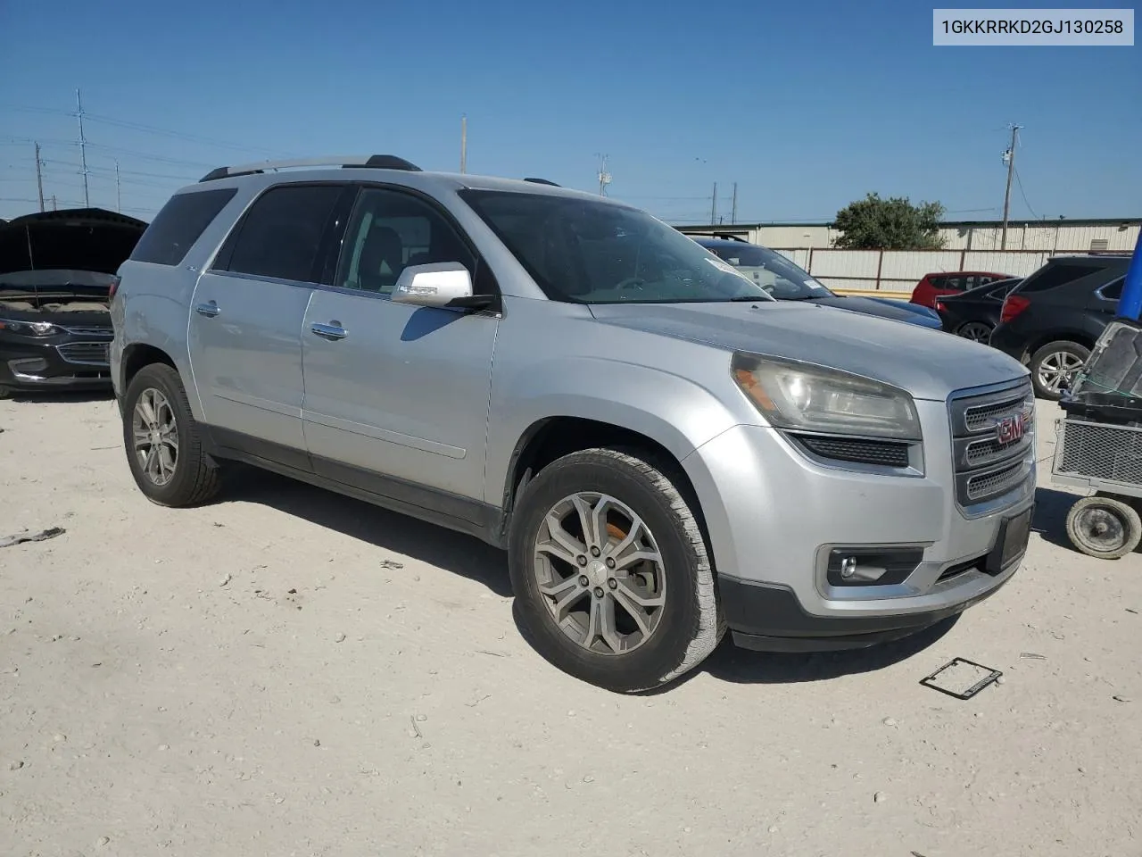 2016 GMC Acadia Slt-1 VIN: 1GKKRRKD2GJ130258 Lot: 74280284