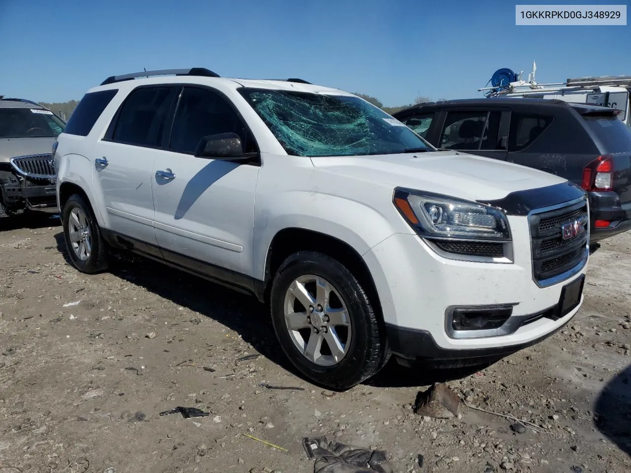 1GKKRPKD0GJ348929 2016 GMC Acadia Sle