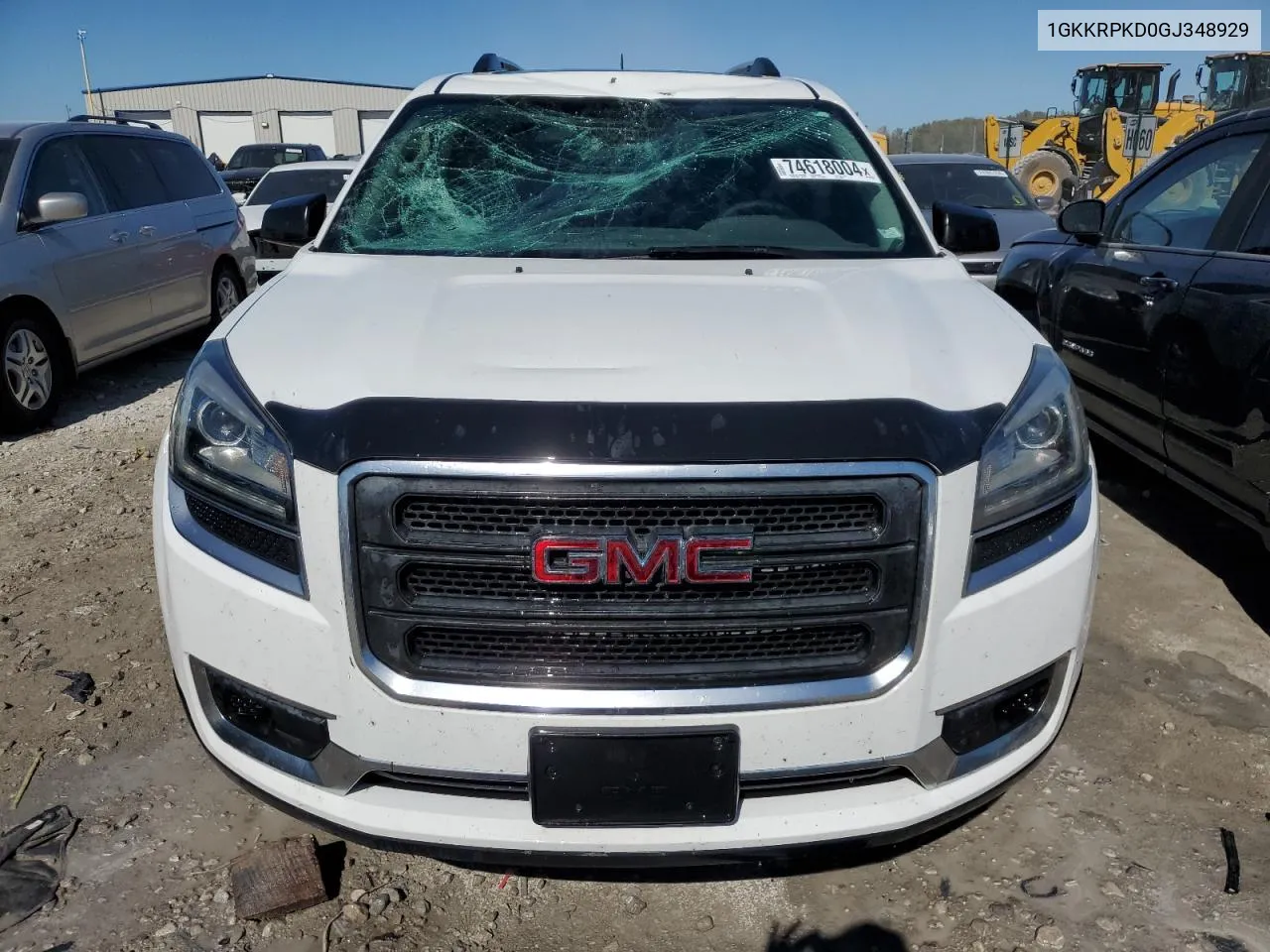 2016 GMC Acadia Sle VIN: 1GKKRPKD0GJ348929 Lot: 74618004