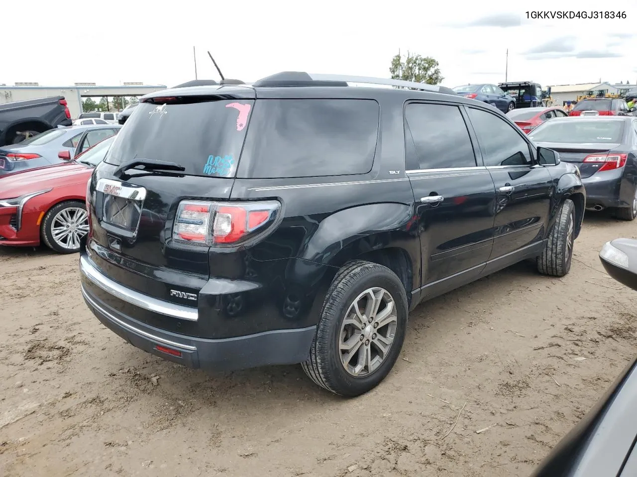 2016 GMC Acadia Slt-2 VIN: 1GKKVSKD4GJ318346 Lot: 74637164