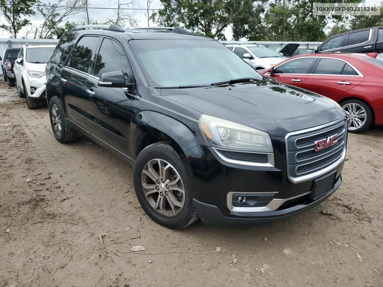 2016 GMC Acadia Slt-2 VIN: 1GKKVSKD4GJ318346 Lot: 74637164