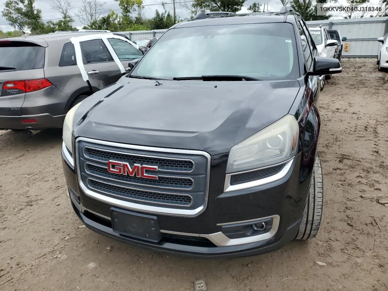 2016 GMC Acadia Slt-2 VIN: 1GKKVSKD4GJ318346 Lot: 74637164