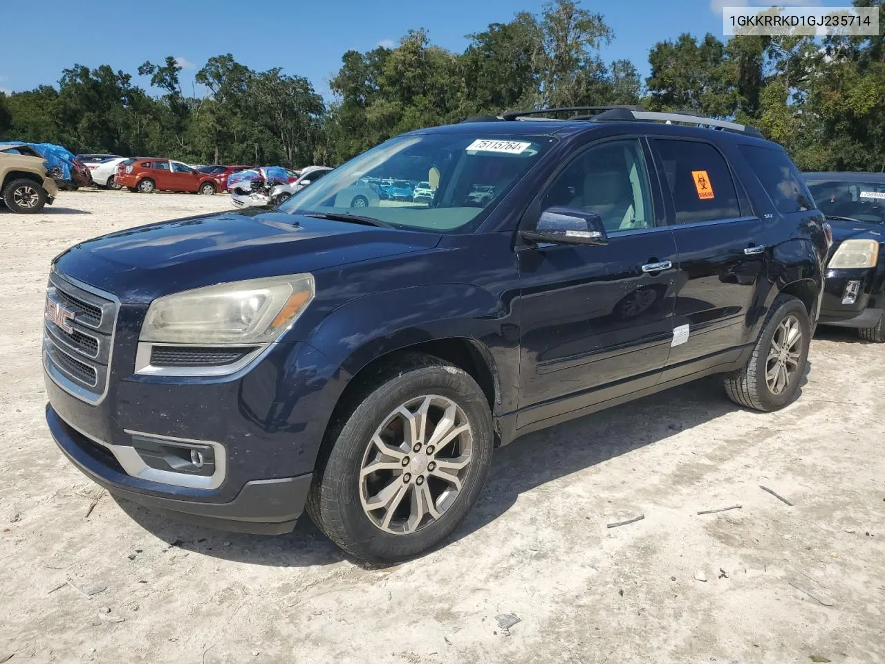 2016 GMC Acadia Slt-1 VIN: 1GKKRRKD1GJ235714 Lot: 75115764