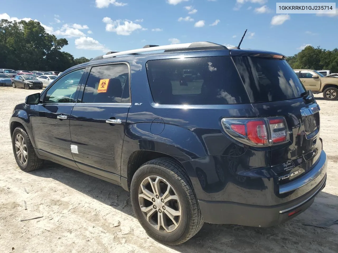 2016 GMC Acadia Slt-1 VIN: 1GKKRRKD1GJ235714 Lot: 75115764