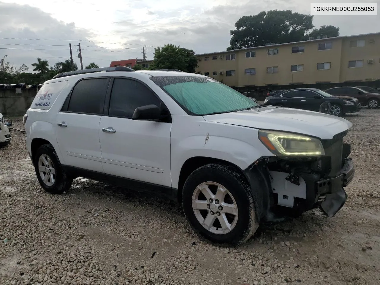 2016 GMC Acadia Sle VIN: 1GKKRNED0GJ255053 Lot: 75209374