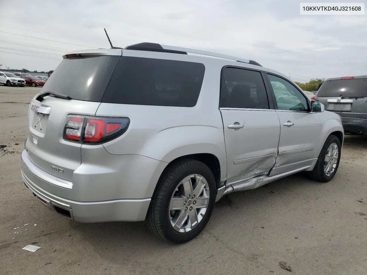 2016 GMC Acadia Denali VIN: 1GKKVTKD4GJ321608 Lot: 75219174