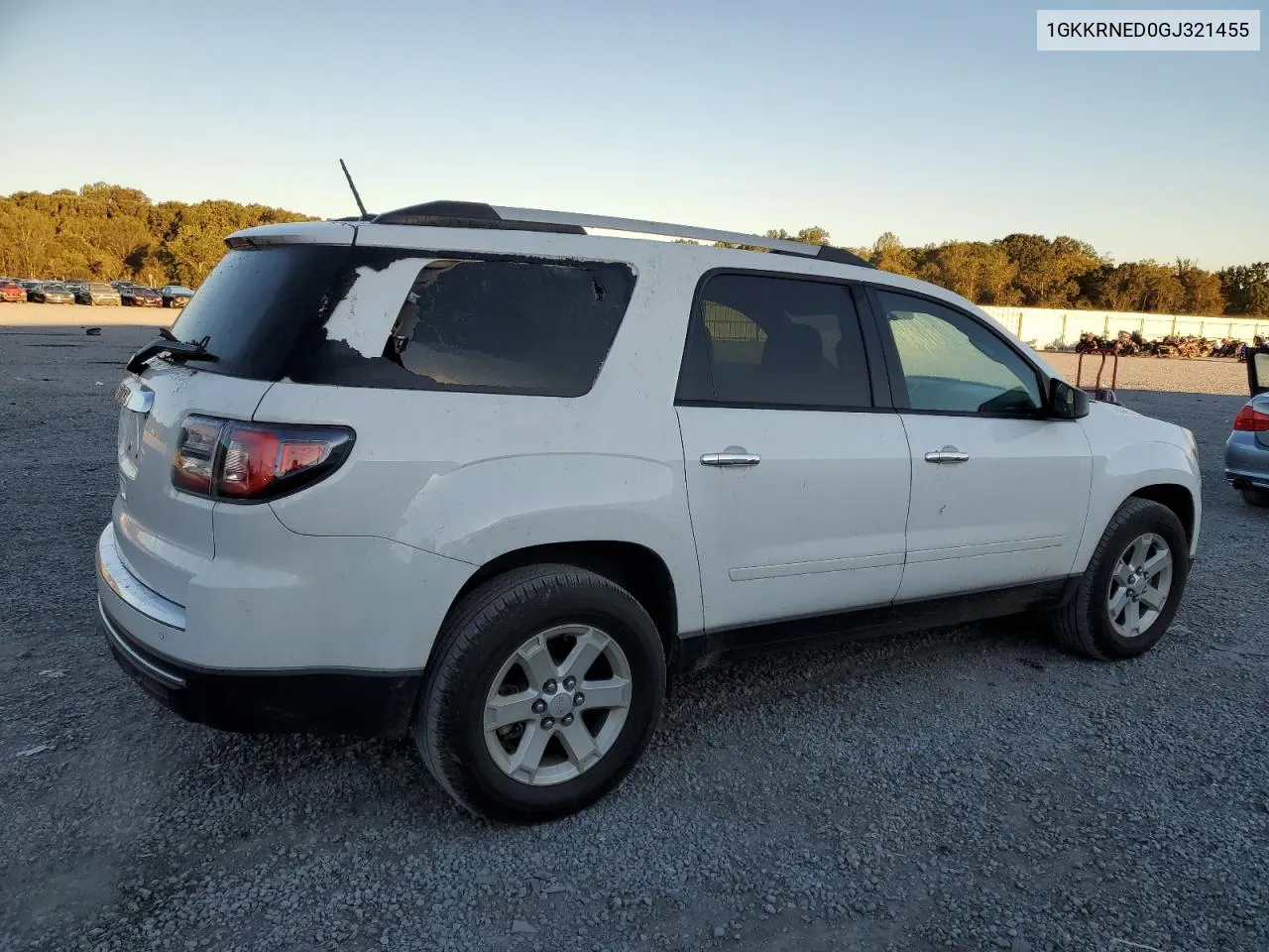 2016 GMC Acadia Sle VIN: 1GKKRNED0GJ321455 Lot: 75264214