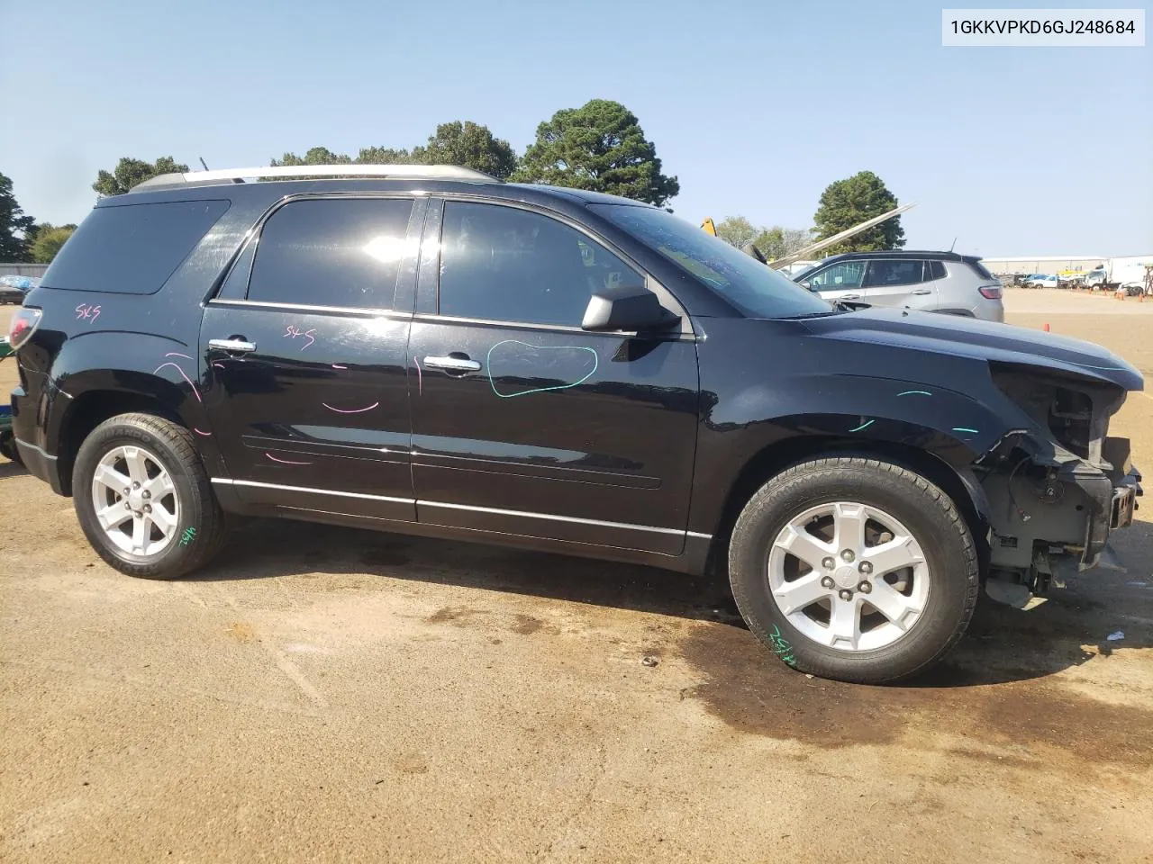 1GKKVPKD6GJ248684 2016 GMC Acadia Sle