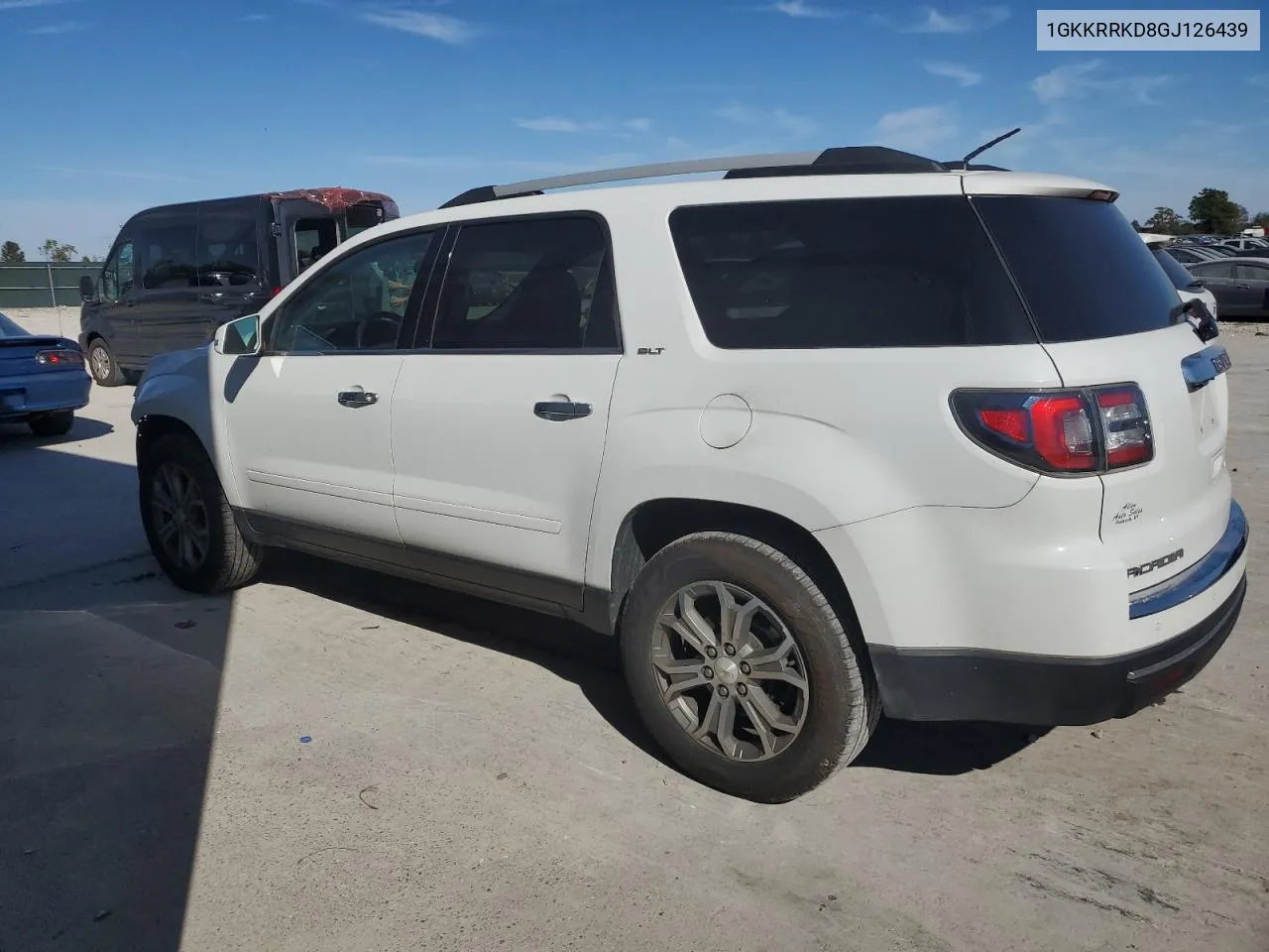 2016 GMC Acadia Slt-1 VIN: 1GKKRRKD8GJ126439 Lot: 75624234