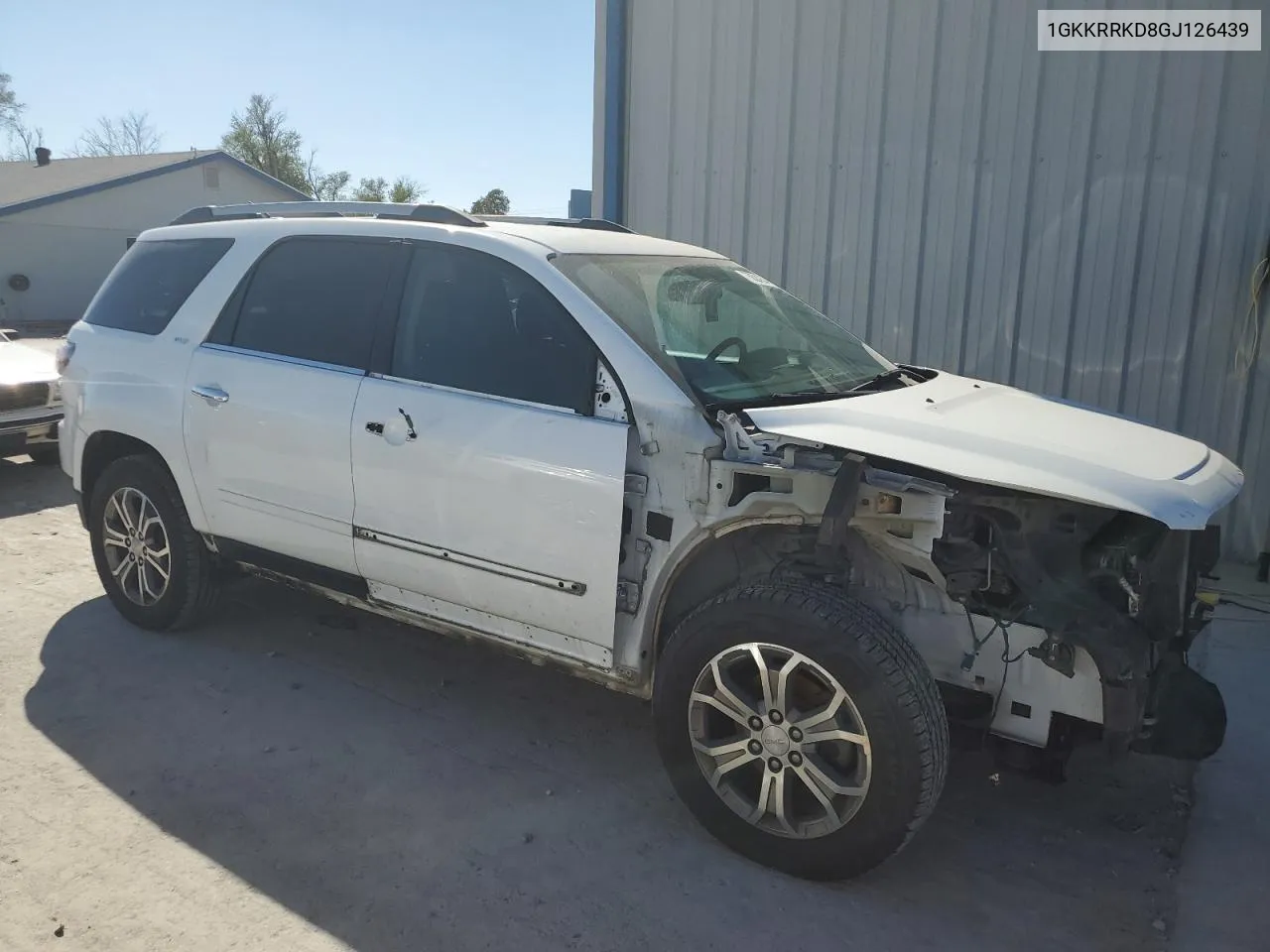 2016 GMC Acadia Slt-1 VIN: 1GKKRRKD8GJ126439 Lot: 75624234