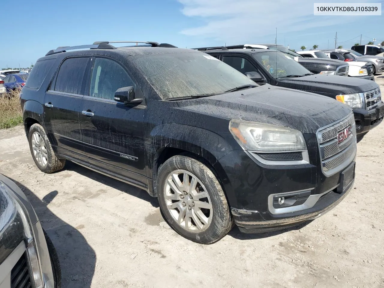 2016 GMC Acadia Denali VIN: 1GKKVTKD8GJ105339 Lot: 75631444