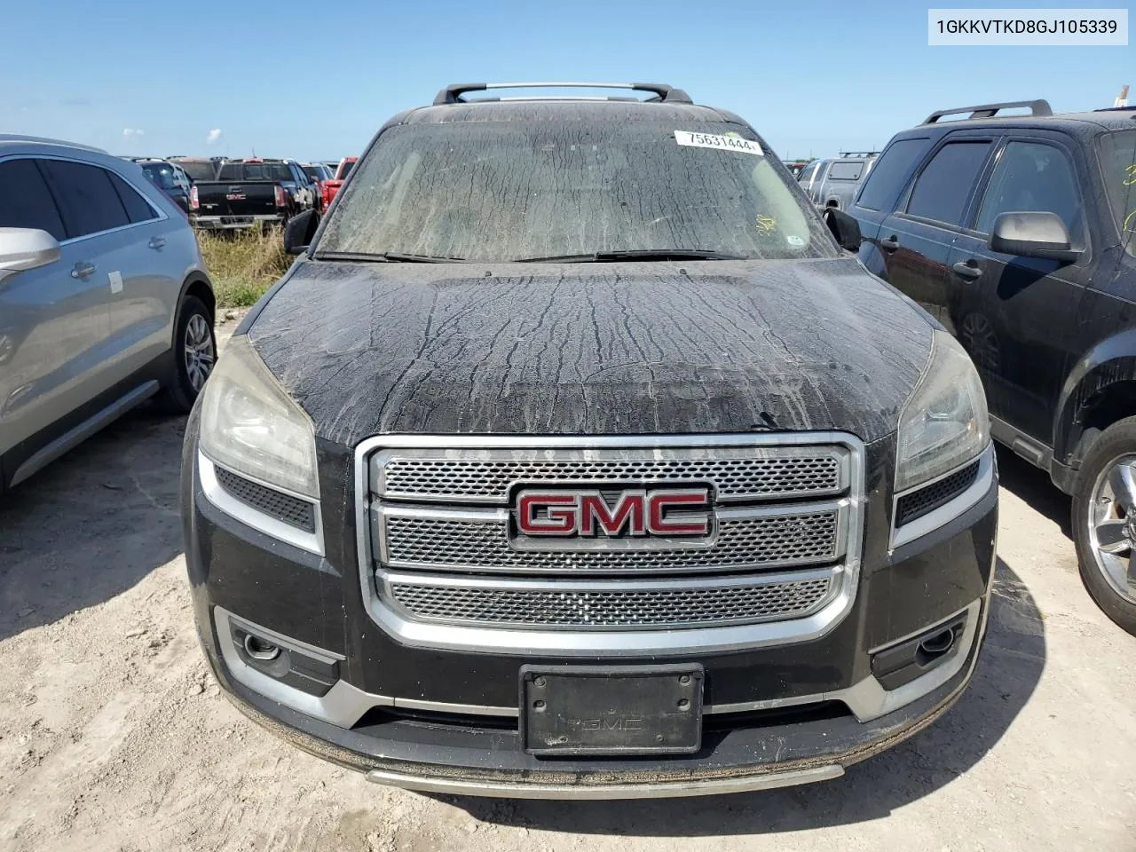 2016 GMC Acadia Denali VIN: 1GKKVTKD8GJ105339 Lot: 75631444