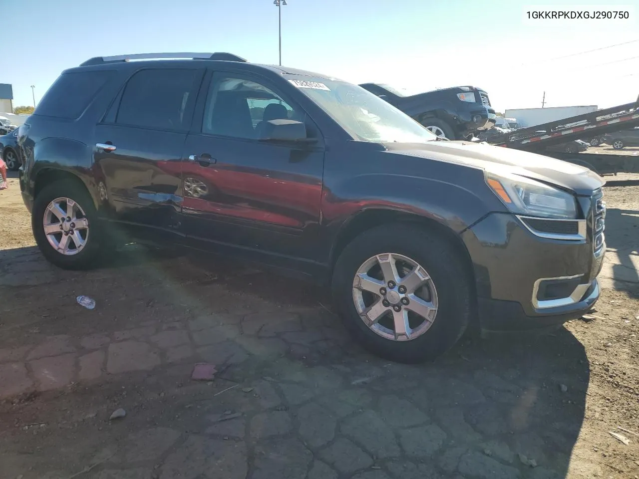 2016 GMC Acadia Sle VIN: 1GKKRPKDXGJ290750 Lot: 75829524